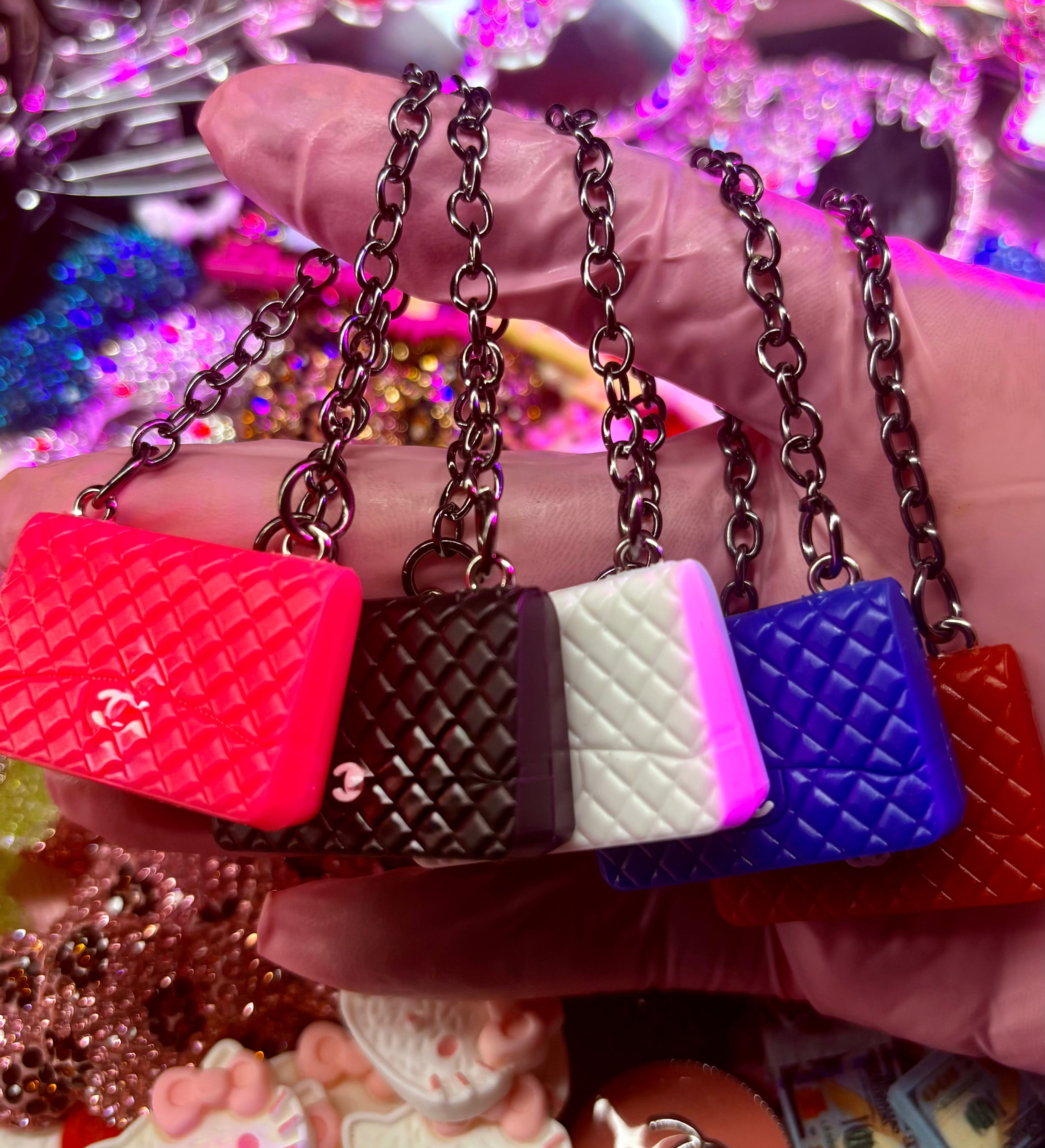 DOUBLE C’S HANDBAG CHARM